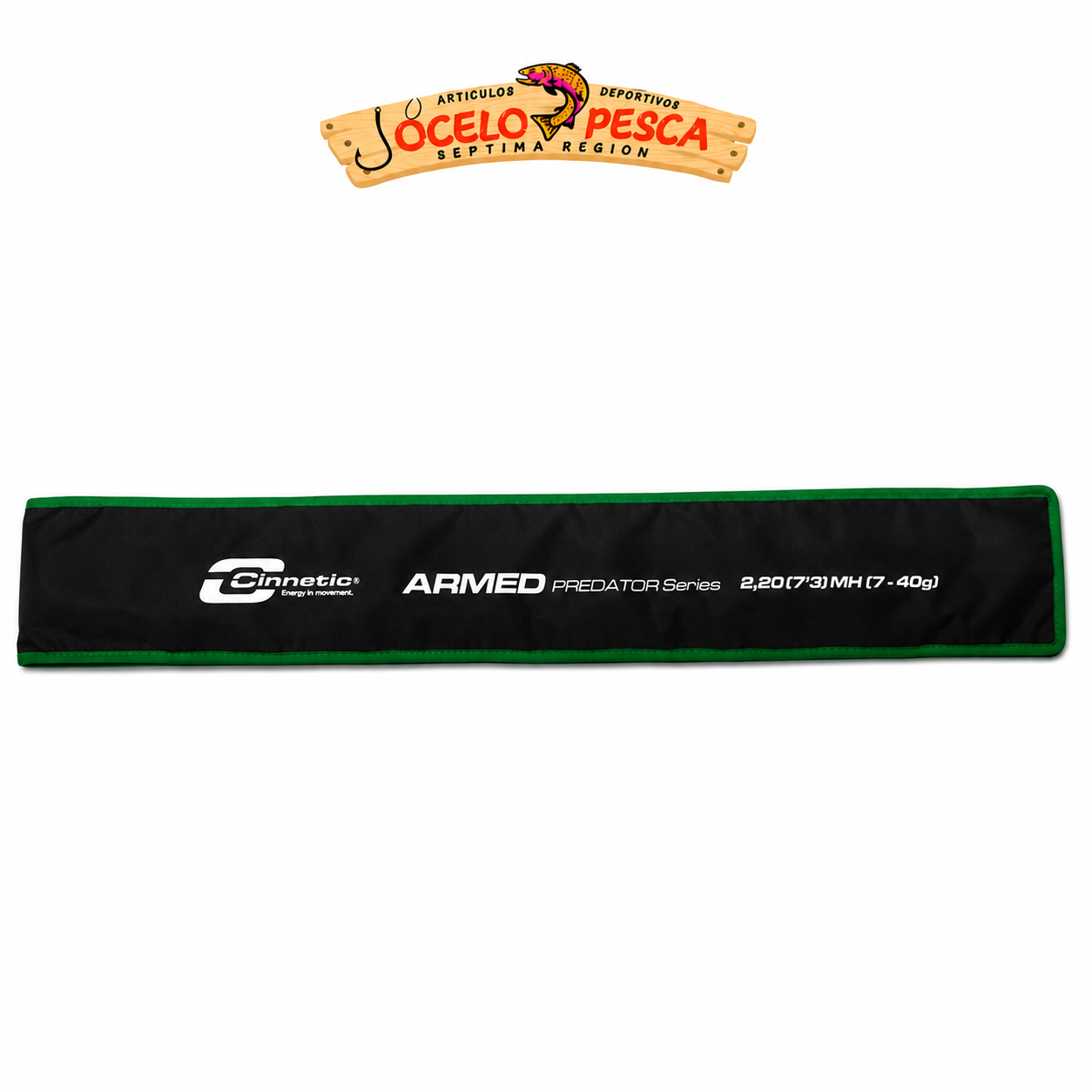 Caña Cinnetic Armed Predator Zander 220MH – 2,20m (7-40g) - Imagen 3