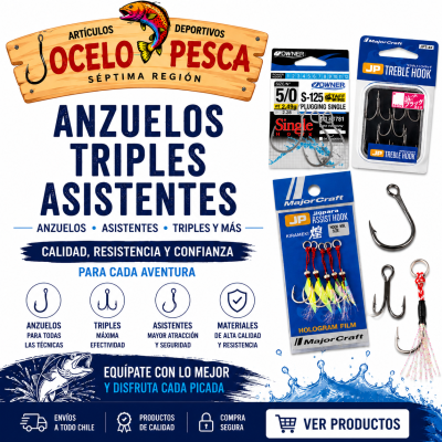 ASISTENTES ANZUELOS Y TRIPLES