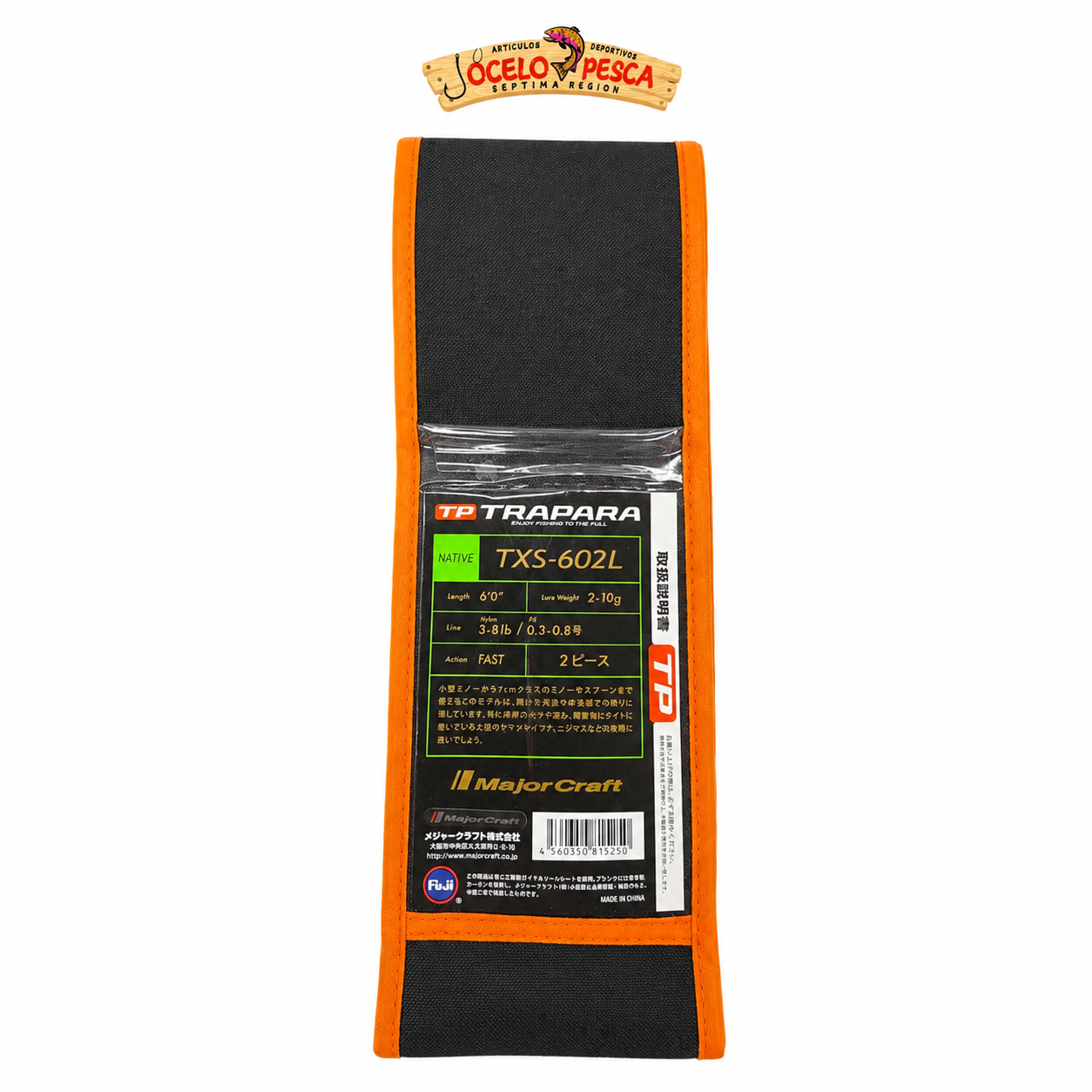 Caña Trapara Native Trout Stage 602L – 1,82m (2-10g) - Imagen 3