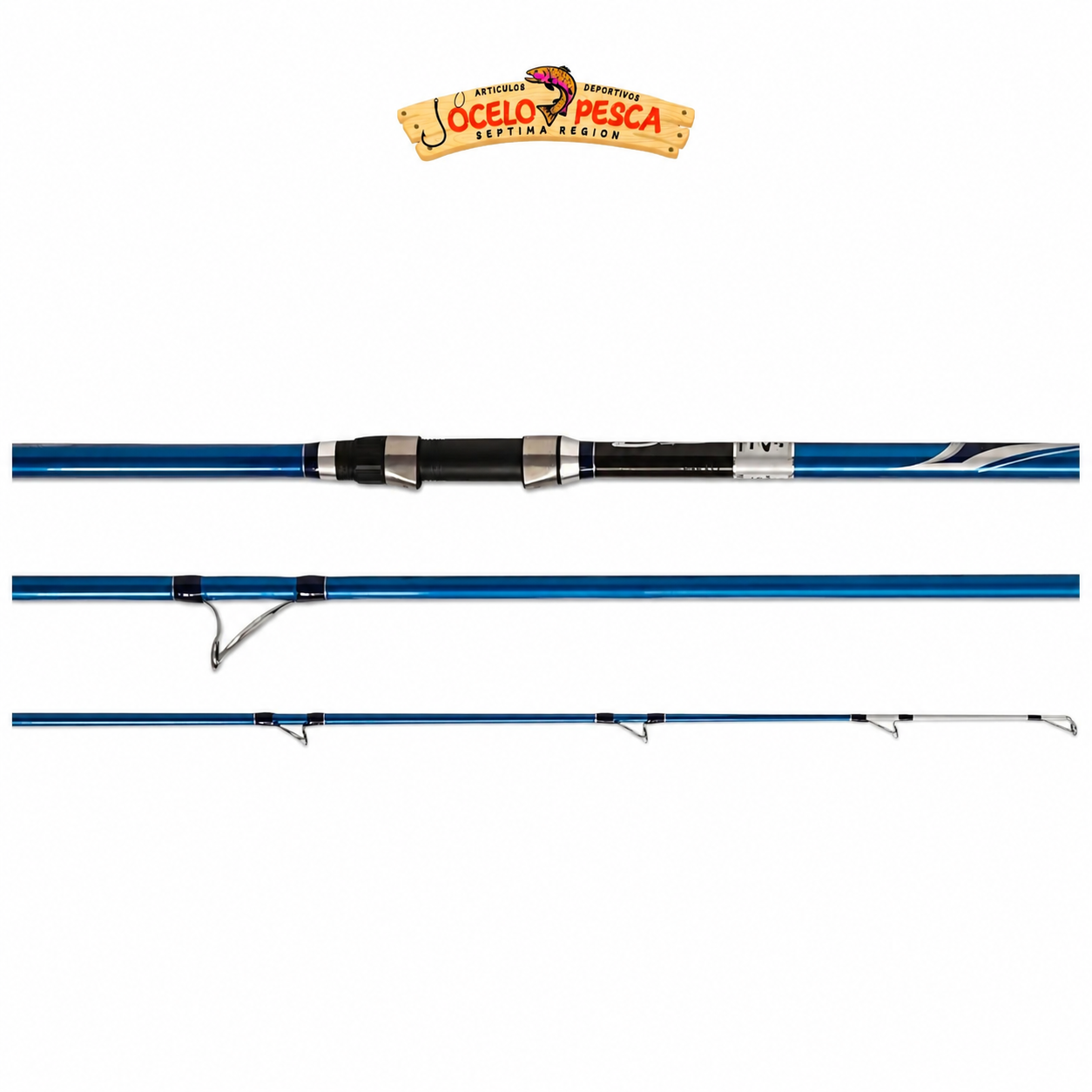 Caña Cinnetic Blue Win Evolution Surf 450 (110-200g) - Imagen 4