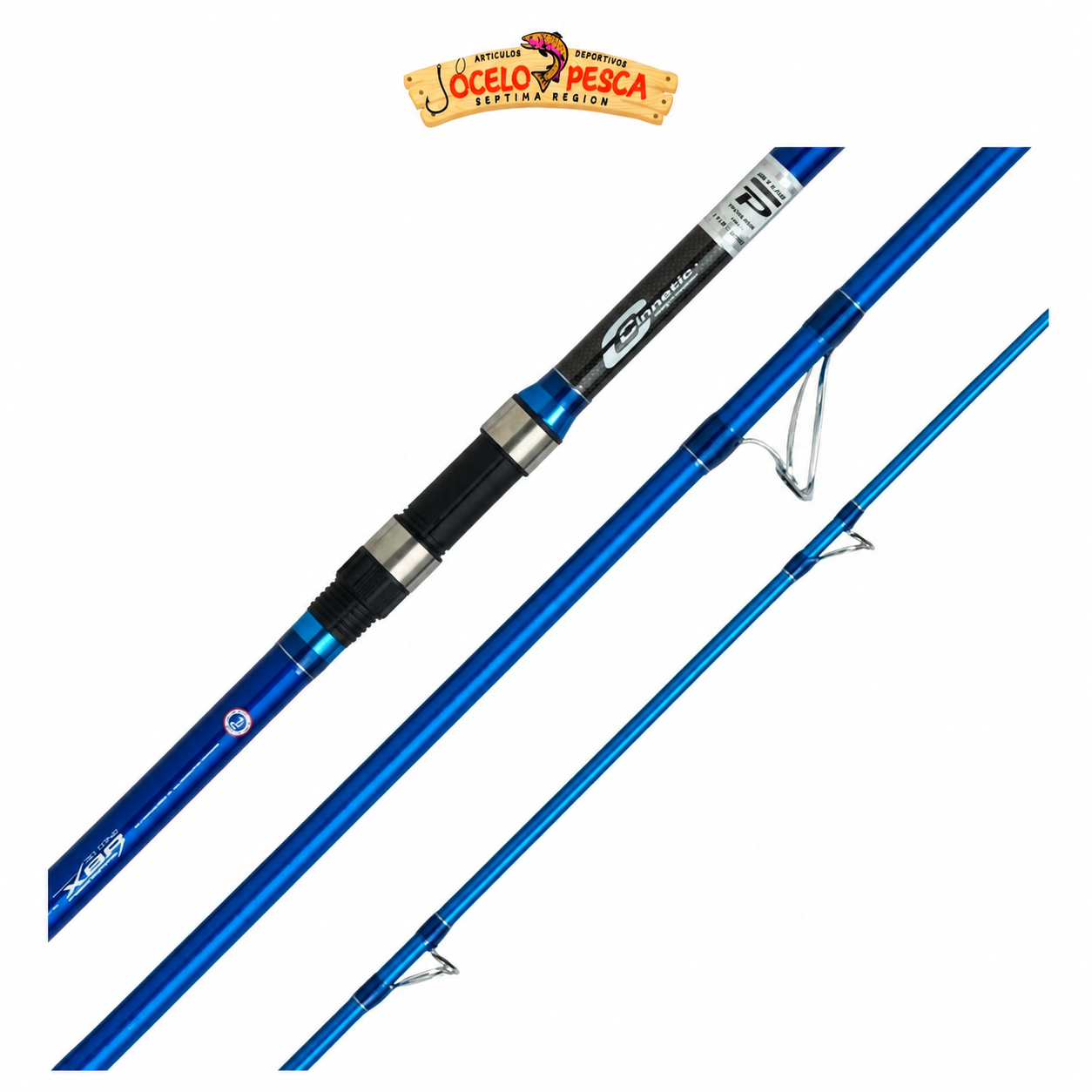 Caña Cinnetic Blue Line SD Hybrid 360m (80-150g) - Imagen 4