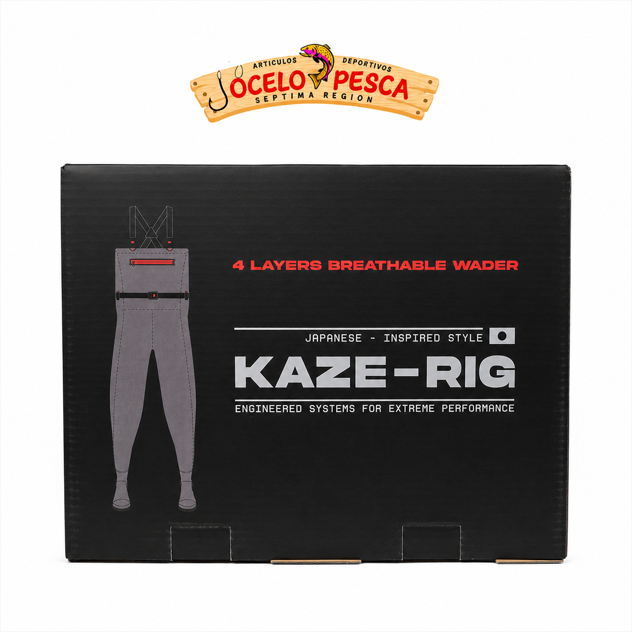 WADER KAZE-RIG YON-KAWA RESPIRABLE - Imagen 3