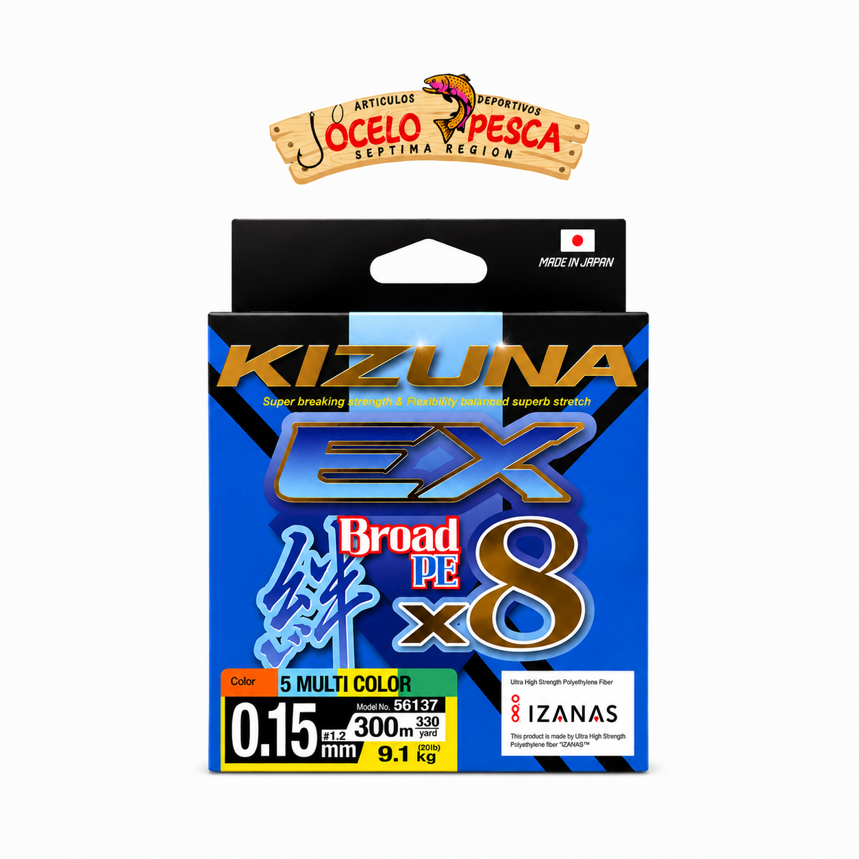 OWNER KIZUNA EX X8 300MTS - Imagen 3