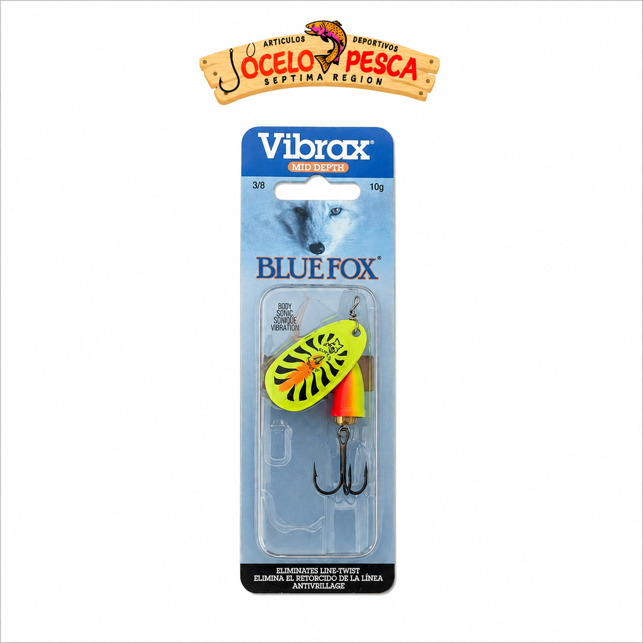 Spinner Blue Fox Vibrax 4 - Imagen 8