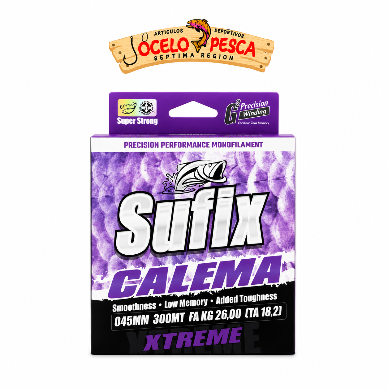 Nylon Sufix Calema Xtreme 300 mts