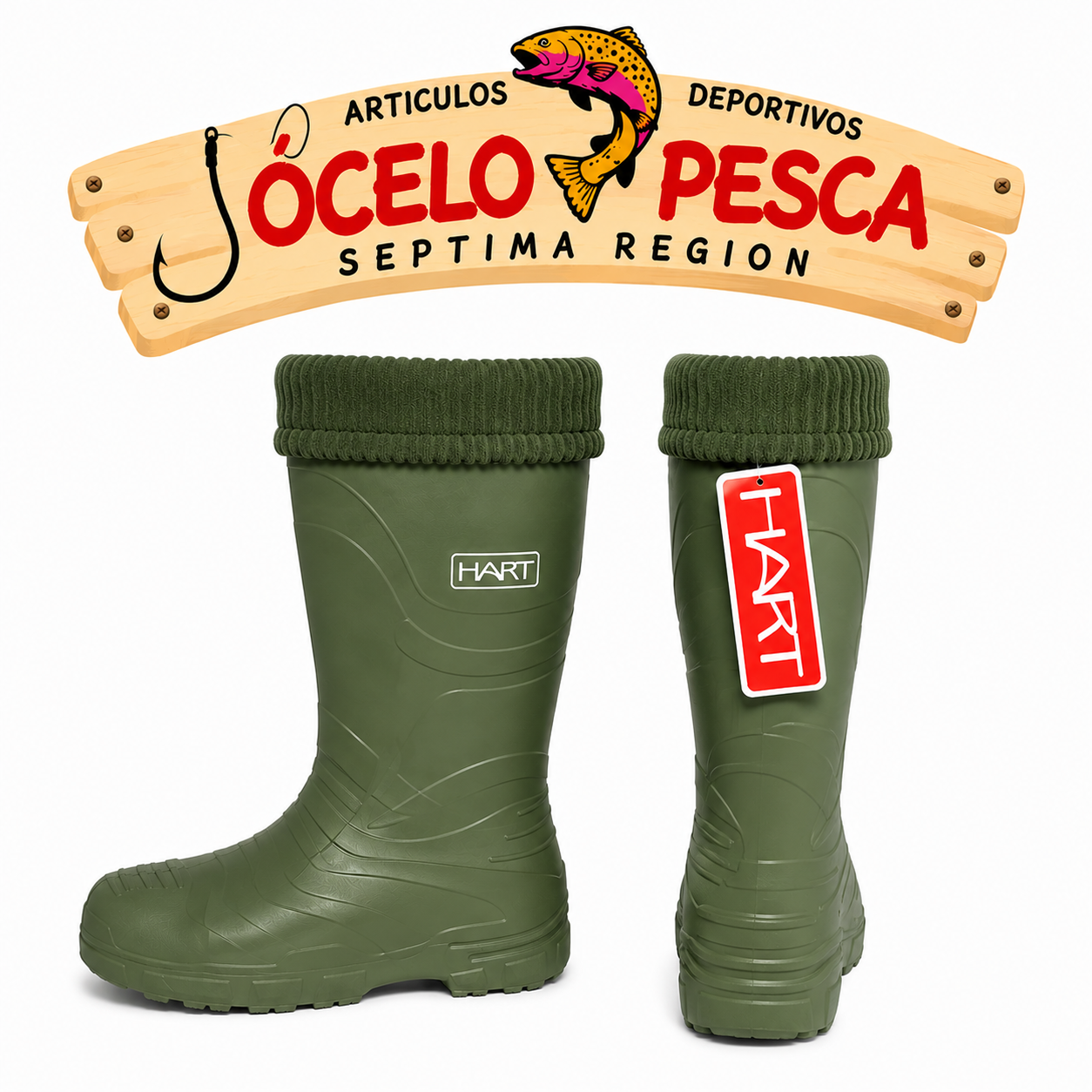 Bota Ligera Hart Explorer «BOTAS DE AGUA» - Imagen 5