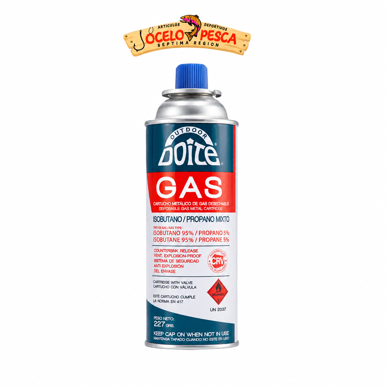 Cartucho de gas 227g Doite - Imagen 3