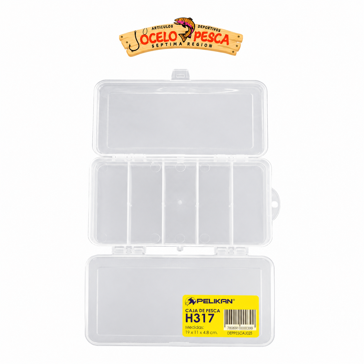 Caja De Pesca Pelikan H317 - Imagen 2