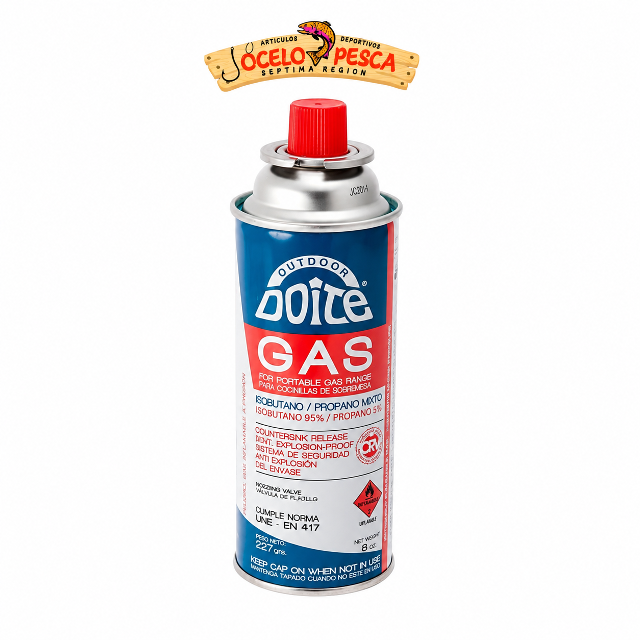 Cartucho de gas 227g Doite