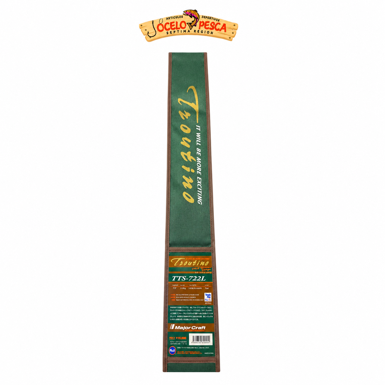 Caña Major Craft Troutino TTS-722L 2.19m (2-10g) - Imagen 3