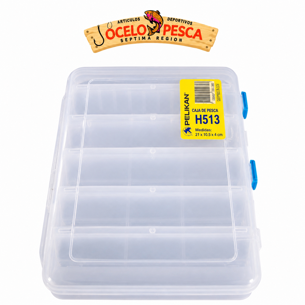 Caja De Pesca Pelikan H513 - Imagen 3