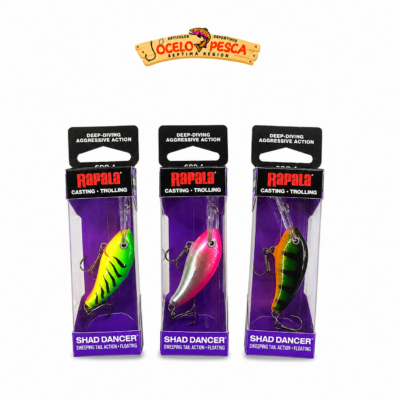 Señuelo Rapala Shad Dancer 4cm