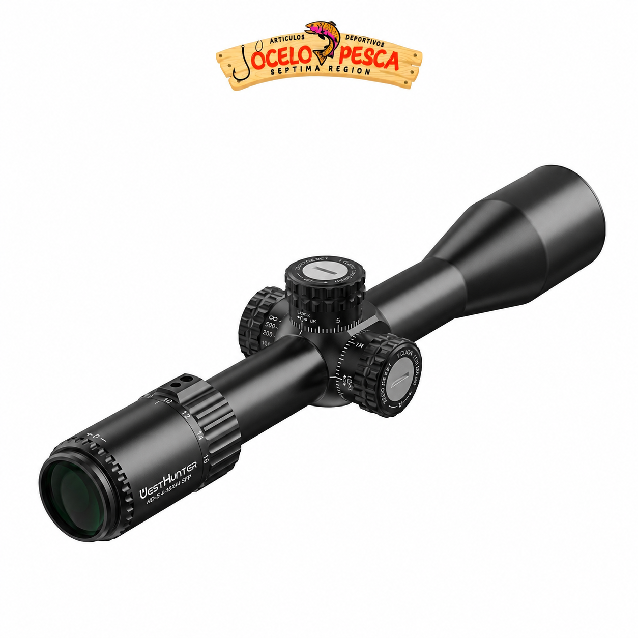 West Hunter Mira Telescopica WH006 HD-S 4-16X44 SFP - Imagen 6