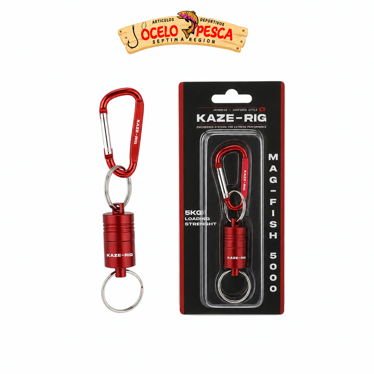 Imán De Extración Rapida 5000 Kaze Rig
