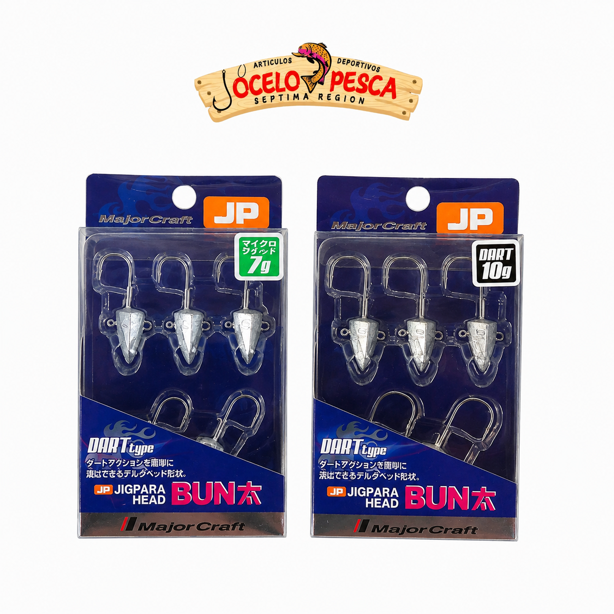 Jig Para Head Bunta Dart type Major Craft