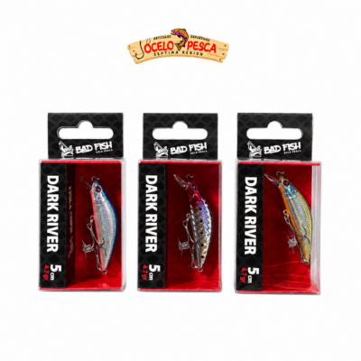 Señuelo Badfish Dark River 4,7g