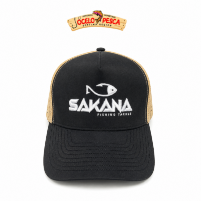 Gorro Sakana Negro/Beige