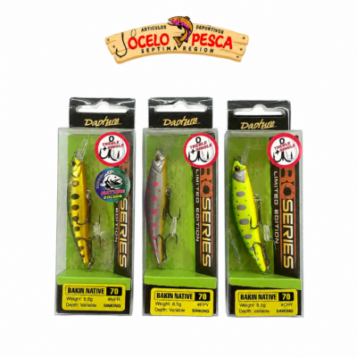 Señuelo Rapture Bakin Native 70S 8.5g