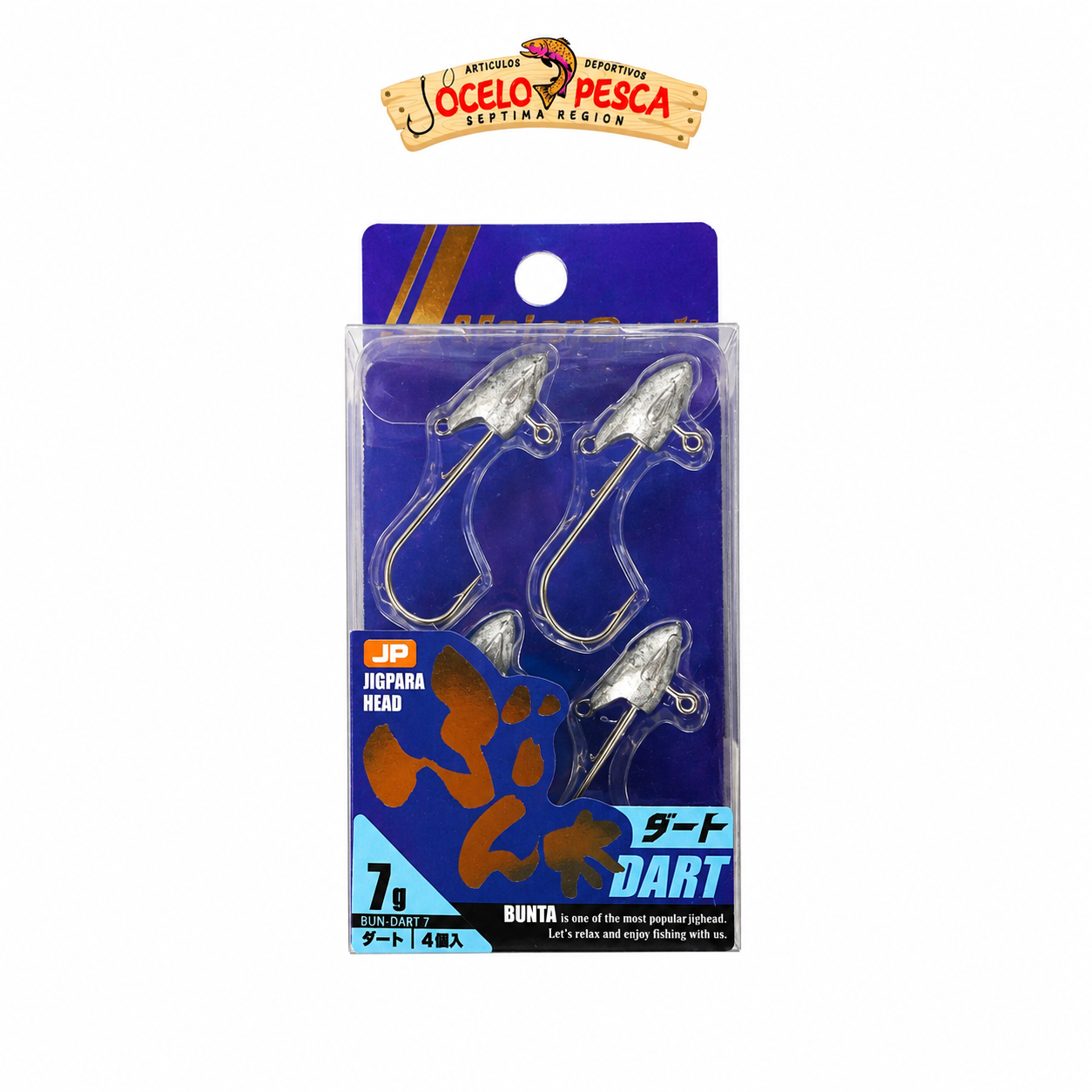 Jig Para Head Bunta Dart Major Craft - Imagen 4