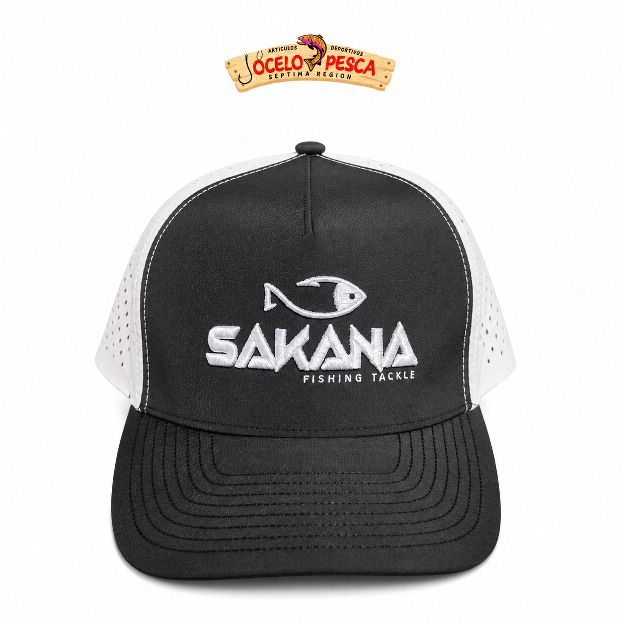 Gorro Sakana Negro/Blanco