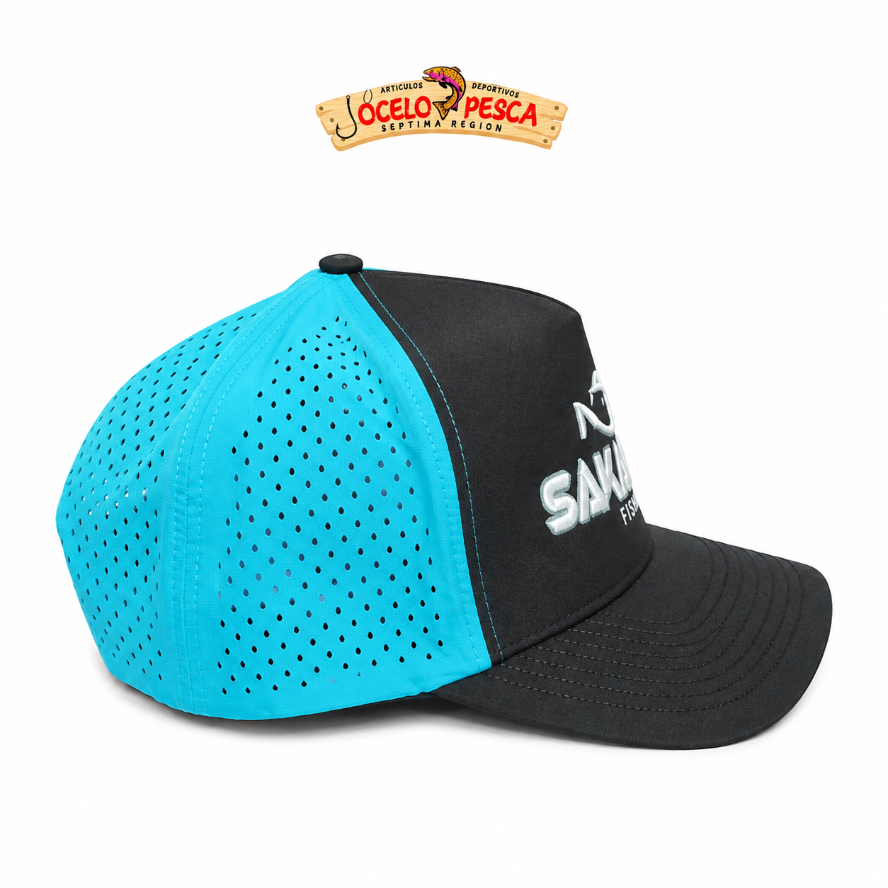 Gorro Sakana Azul Marino/Turquesa - Imagen 2
