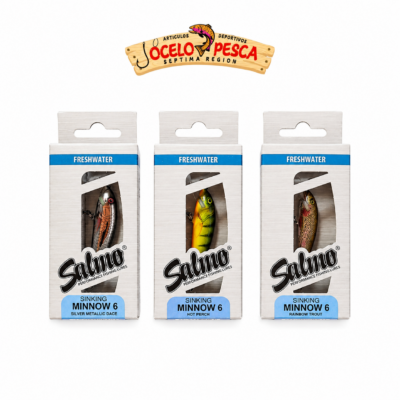 Señuelo Salmo Minnow 6 Sinking