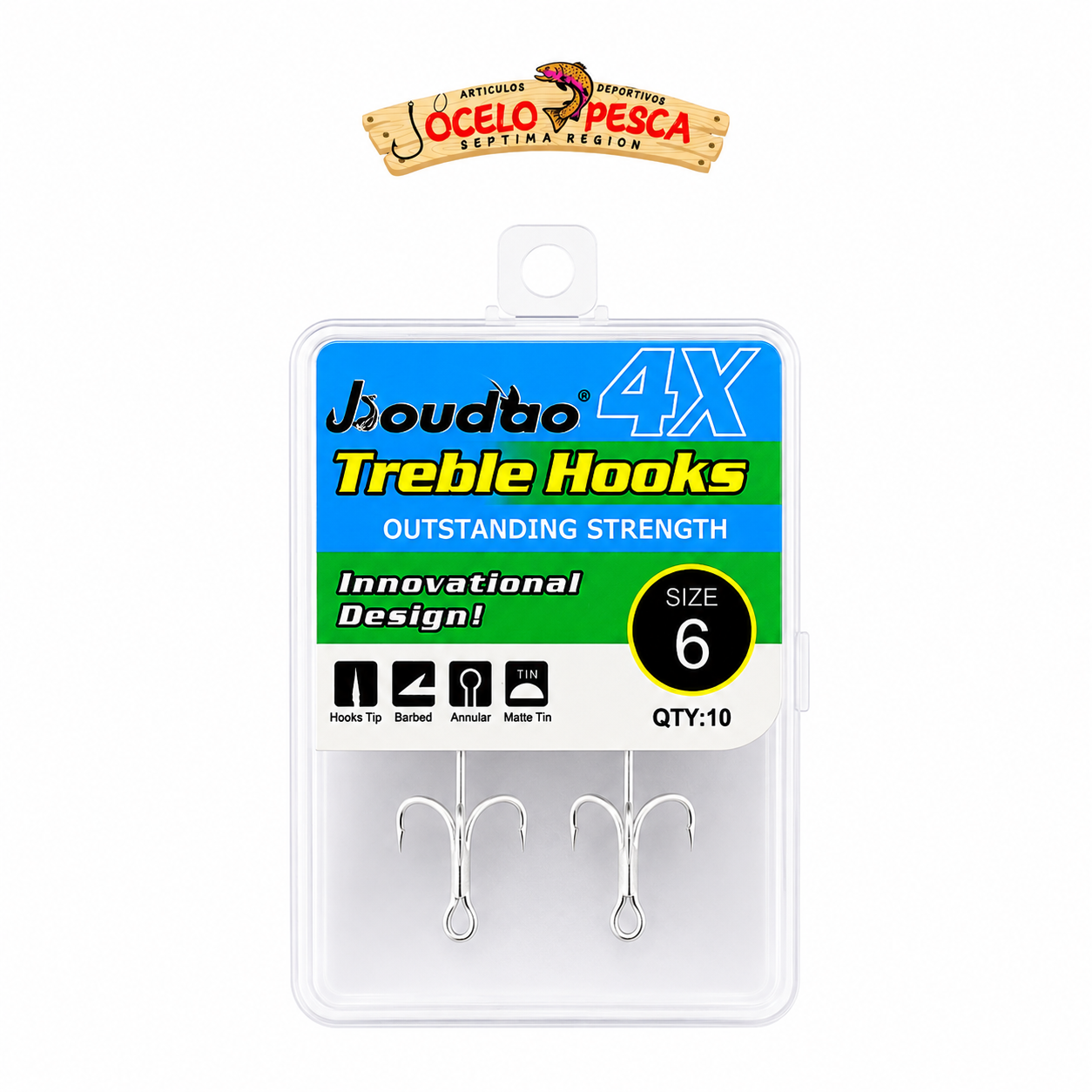 Anzuelo Joudao Triple 4X - Imagen 5