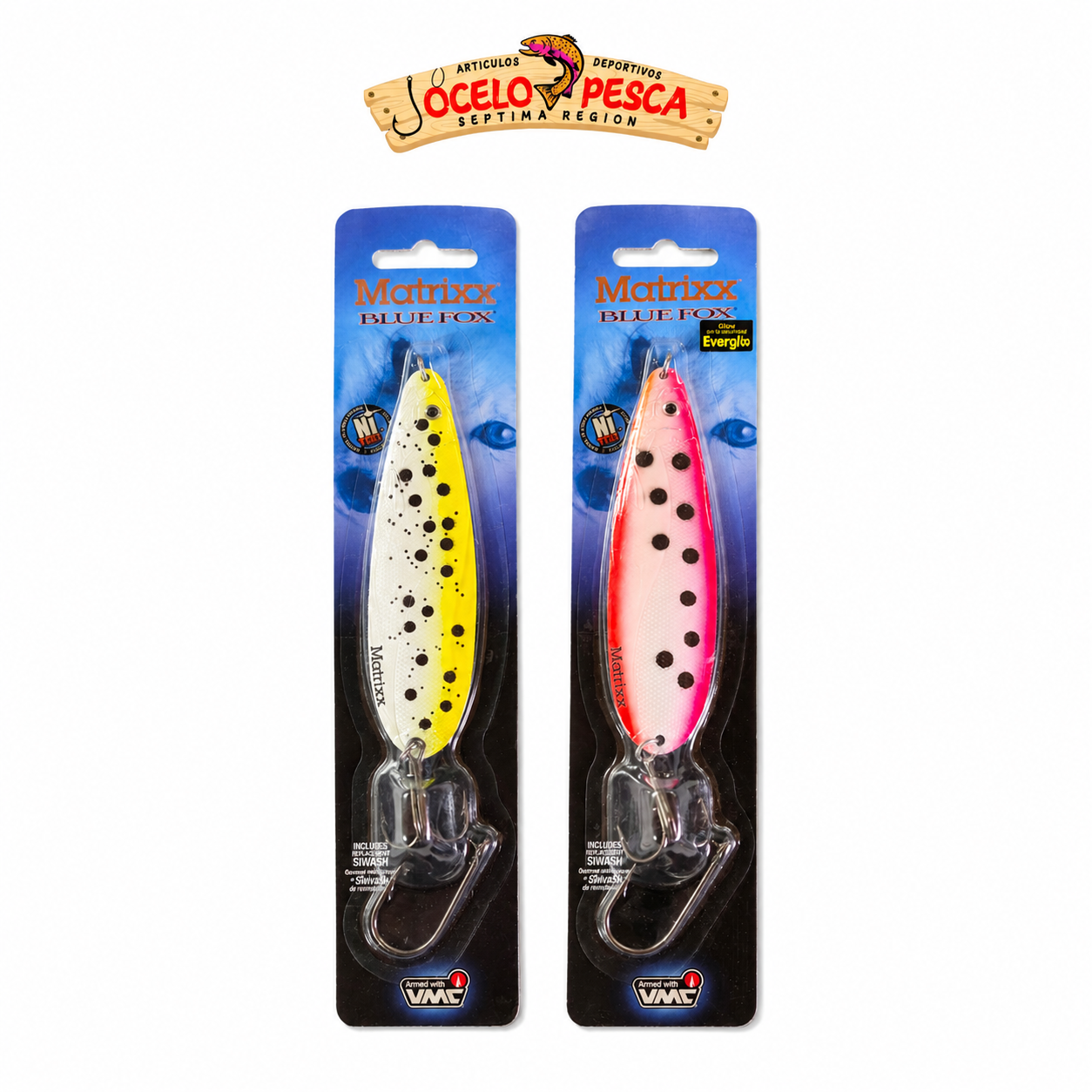 Cuchara Bluefox Matrixx 12cm 23g