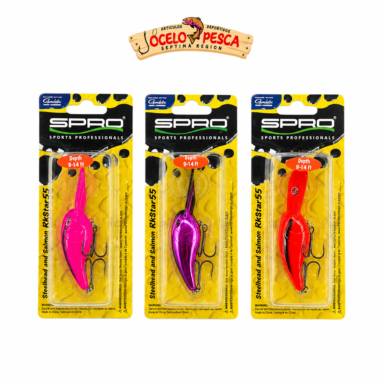 Señuelo Rkstar 55 Spro