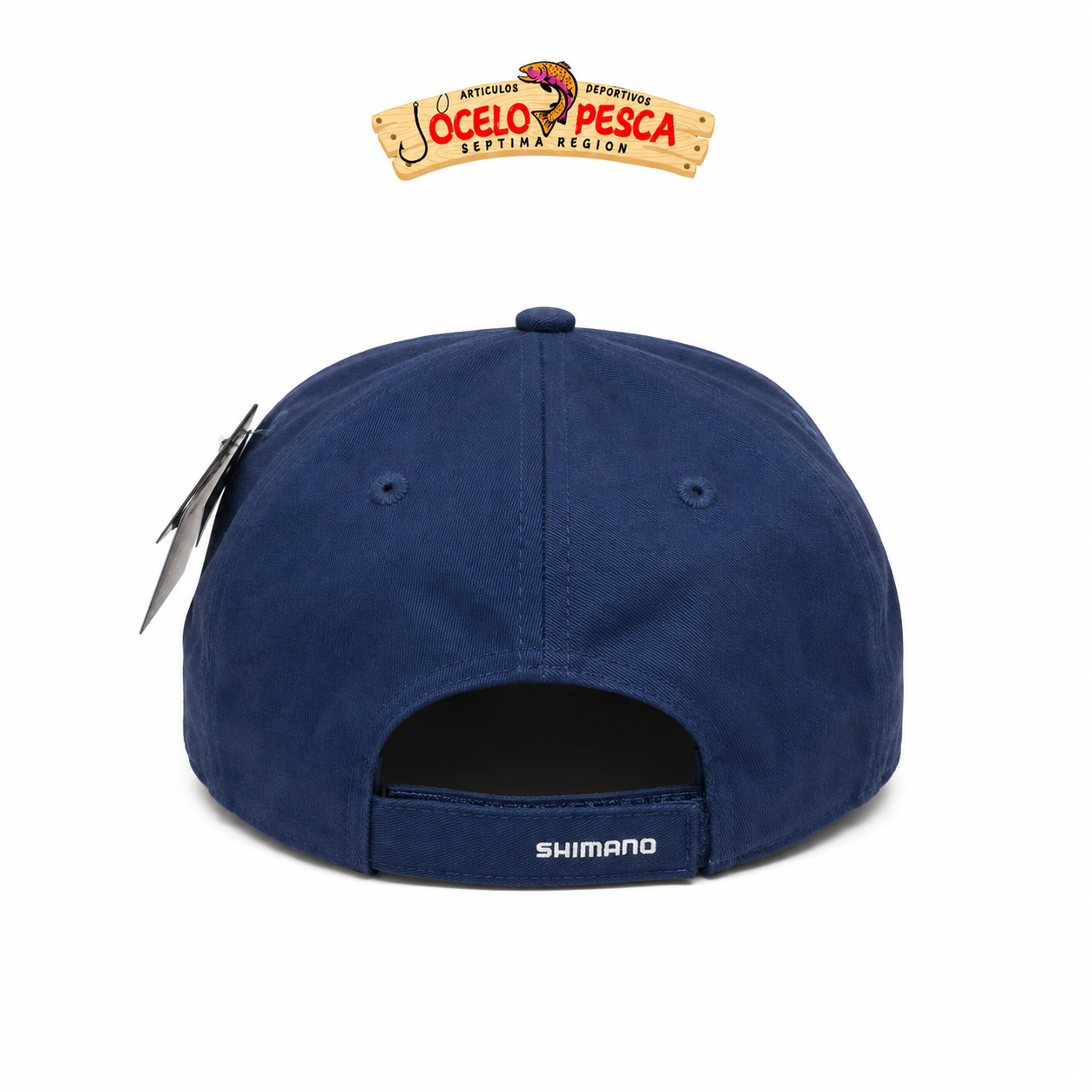 Gorro Shimano Full Cap Logo Blue - Imagen 3