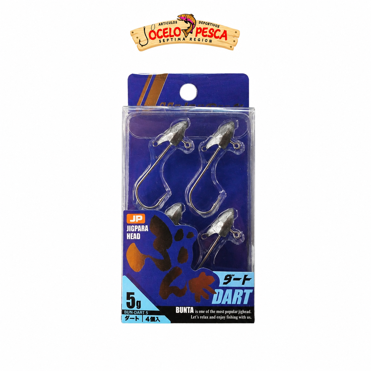 Jig Para Head Bunta Dart Major Craft - Imagen 3