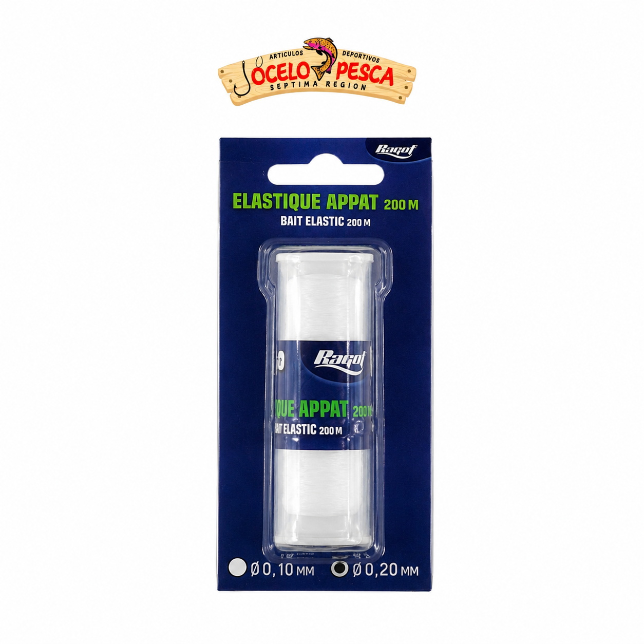 Hilo Elastico Ragot 200Mts 0.10MM - Imagen 2
