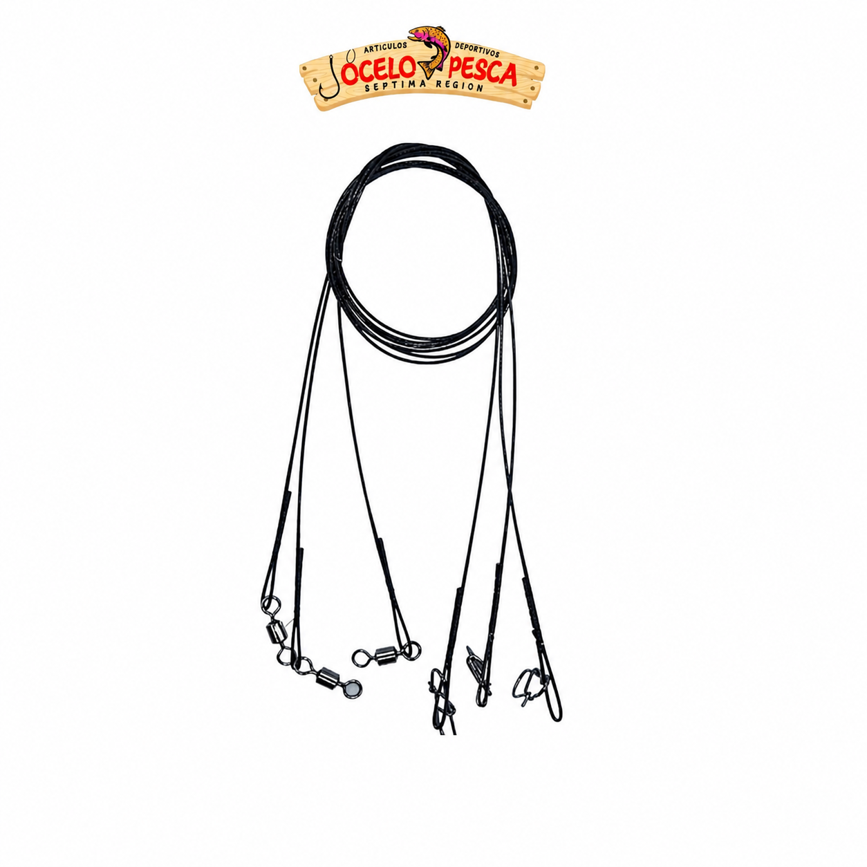 Leader De Acero Blue Fox 50cm 45kg - Imagen 3