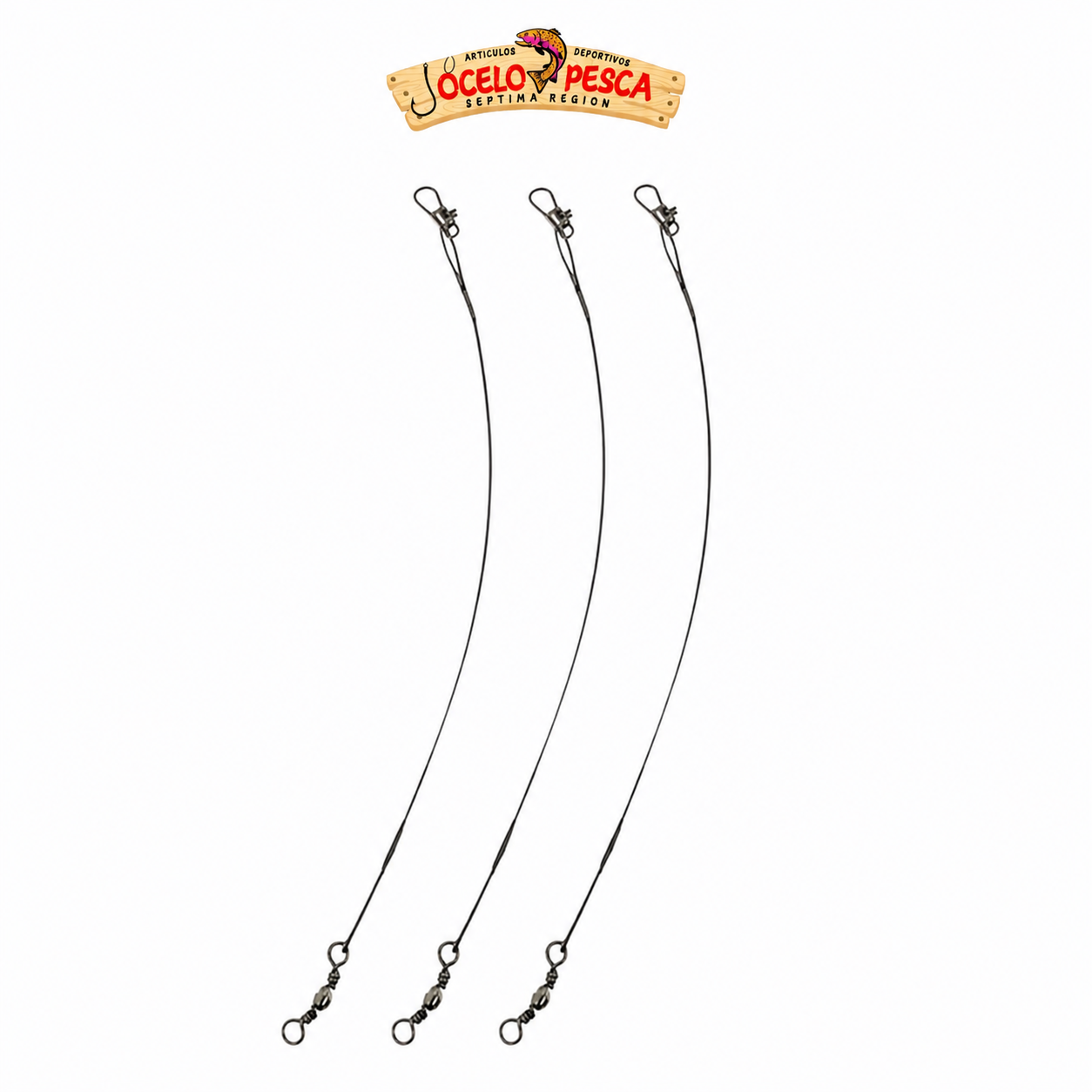 Leader De Acero Blue Fox 50cm 45kg - Imagen 2