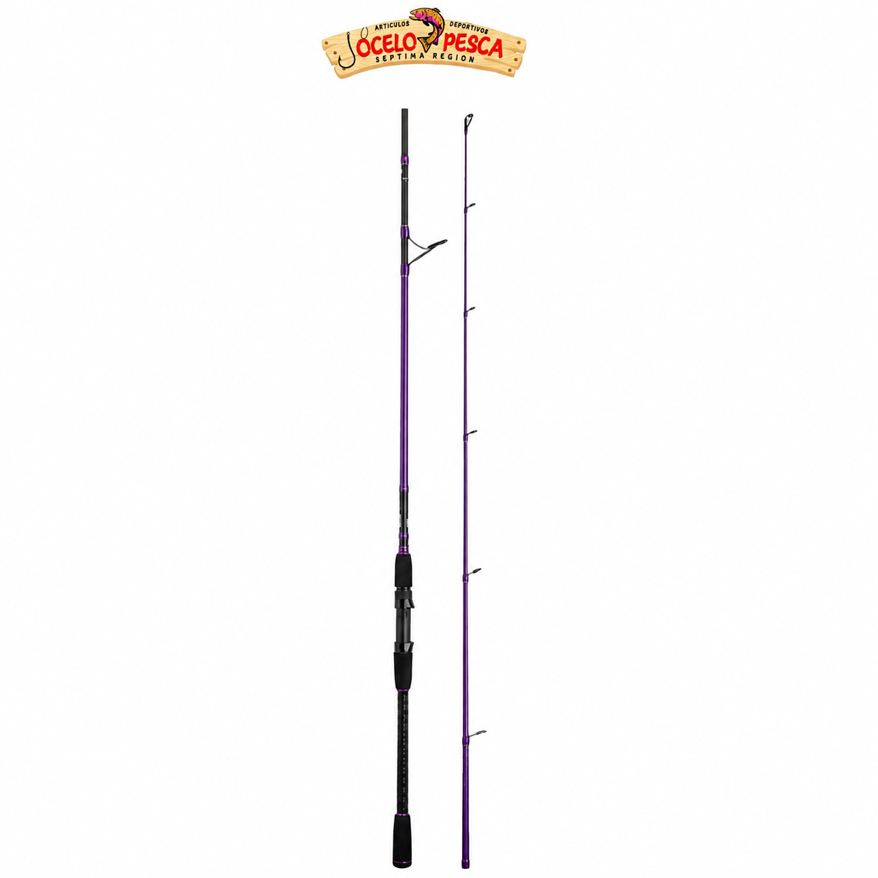 Caña Cinnetic Sky Line Purple Sea Bass Evolution 270MH (15-60g) - Imagen 4