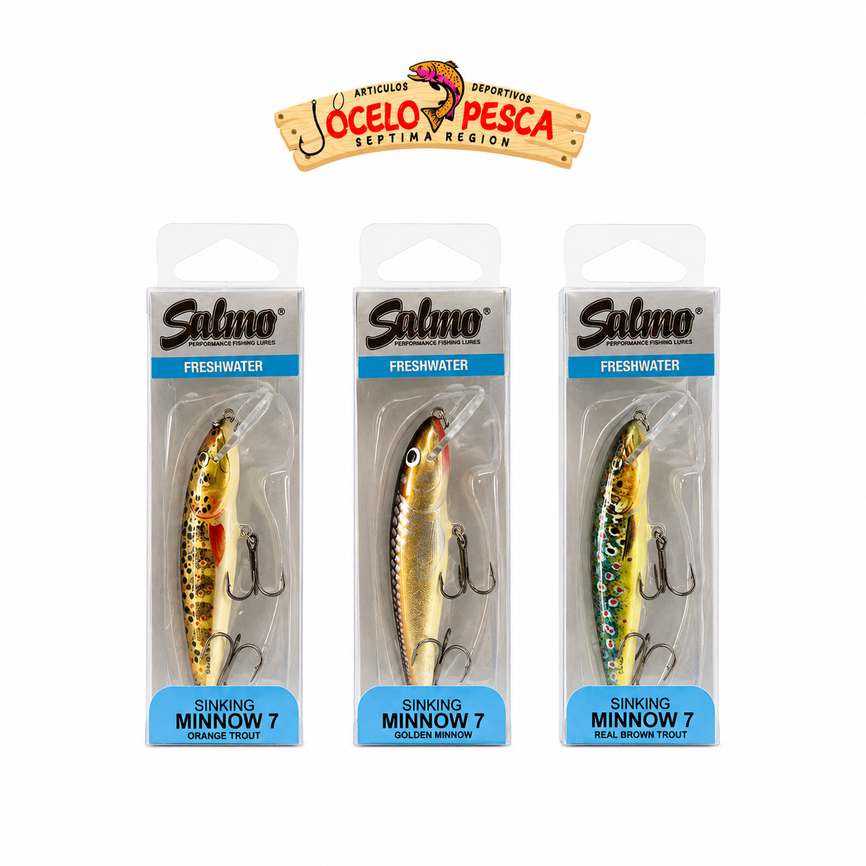 Señuelo Salmo Minnow 7 Sinking