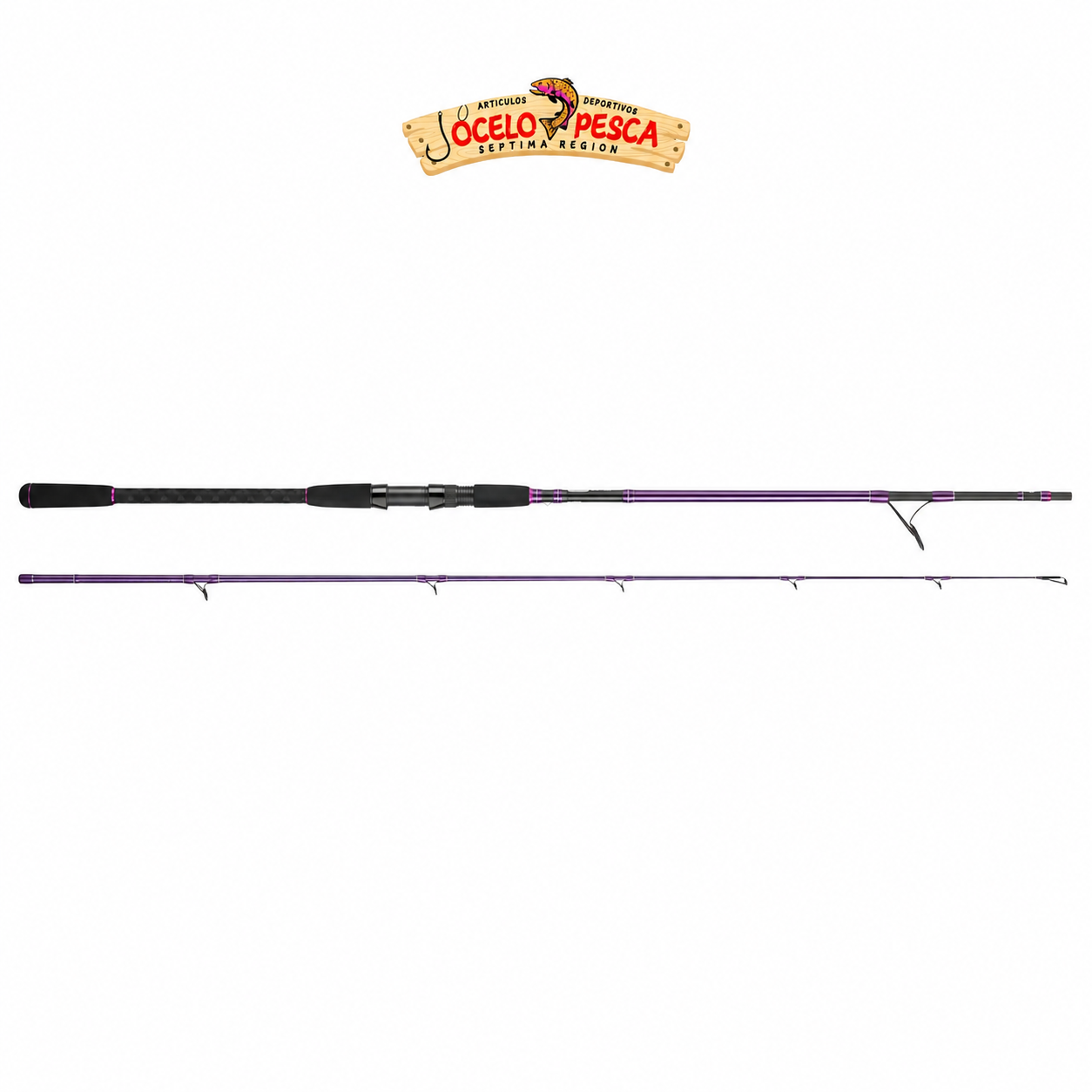 Caña Cinnetic Sky Line Purple Sea Bass Evolution 270MH (15-60g)