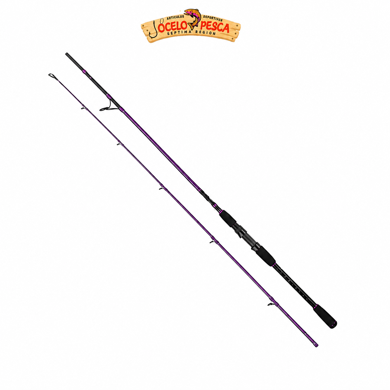 Caña Cinnetic Sky Line Purple Sea Bass Evolution 270MH (15-60g) - Imagen 3