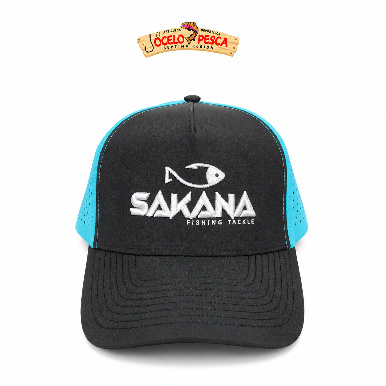 Gorro Sakana Azul Marino/Turquesa
