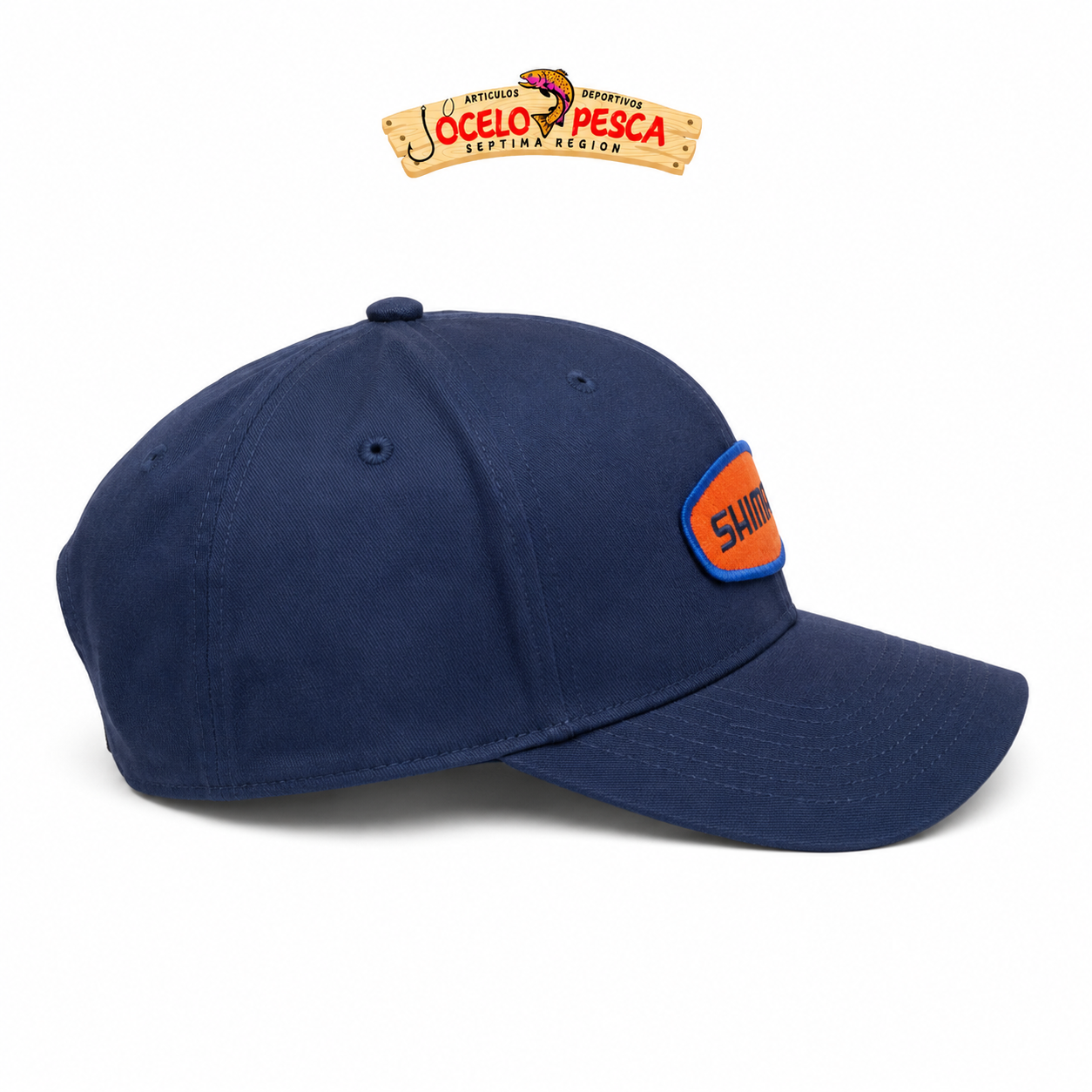 Gorro Shimano Full Cap Logo Blue - Imagen 2