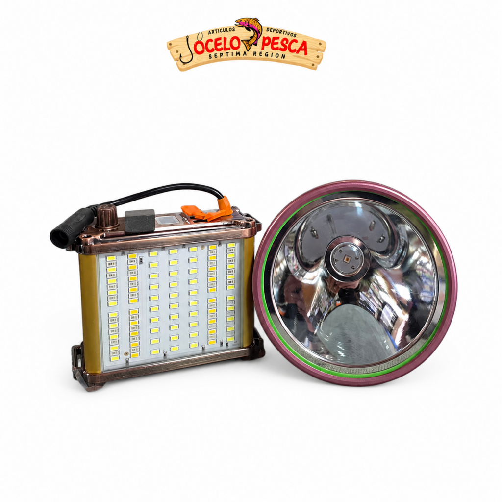 Foco De Caza Luz Roja Led-H67 1200w