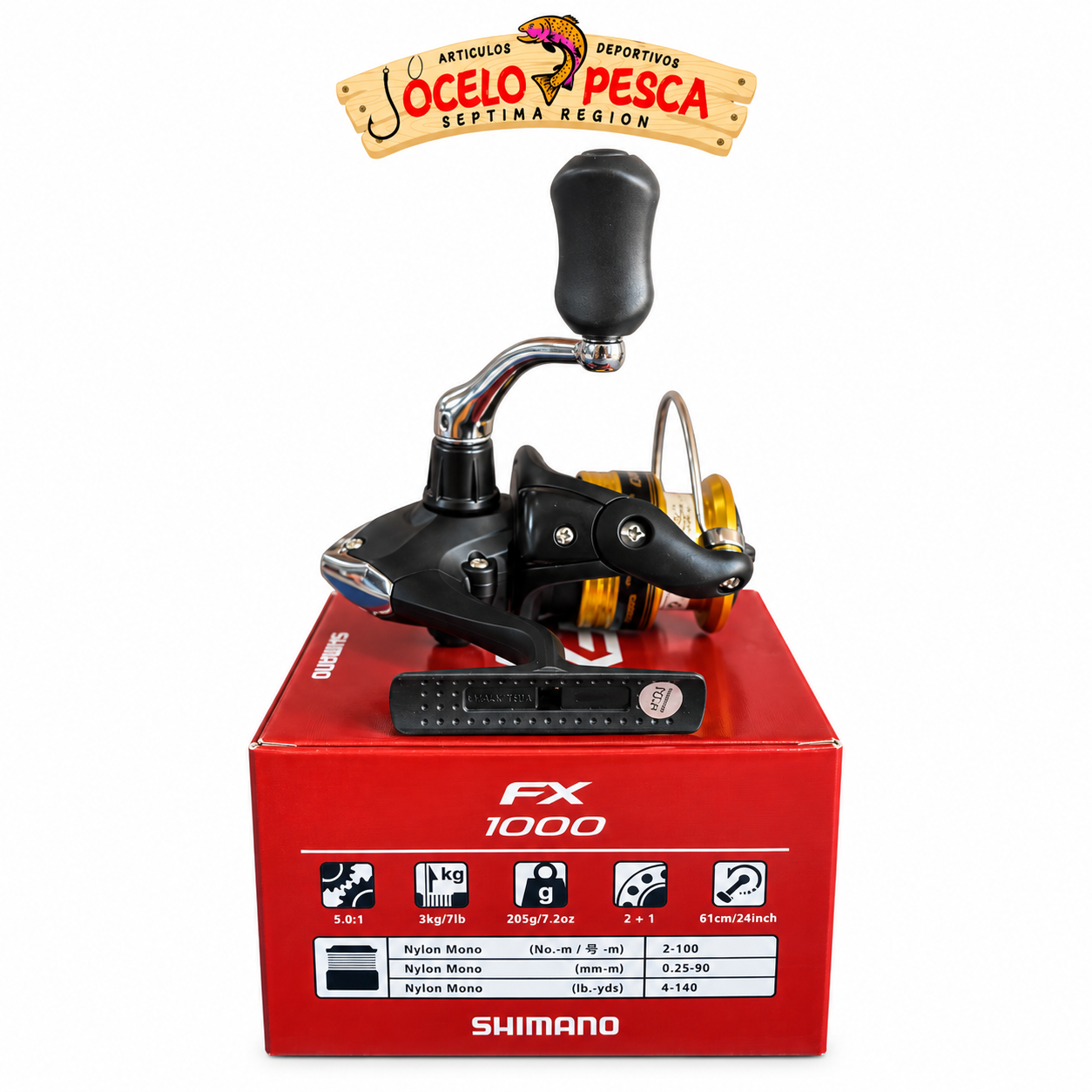 Carrete Shimano FX 1000 - Imagen 2